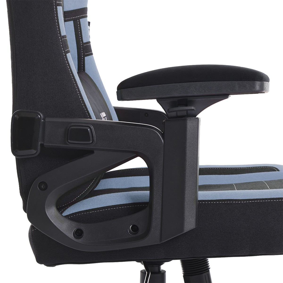 Cadeira Gamer DT3 GX, Ajustável, Tecido, Preto e Azul, 14153-4