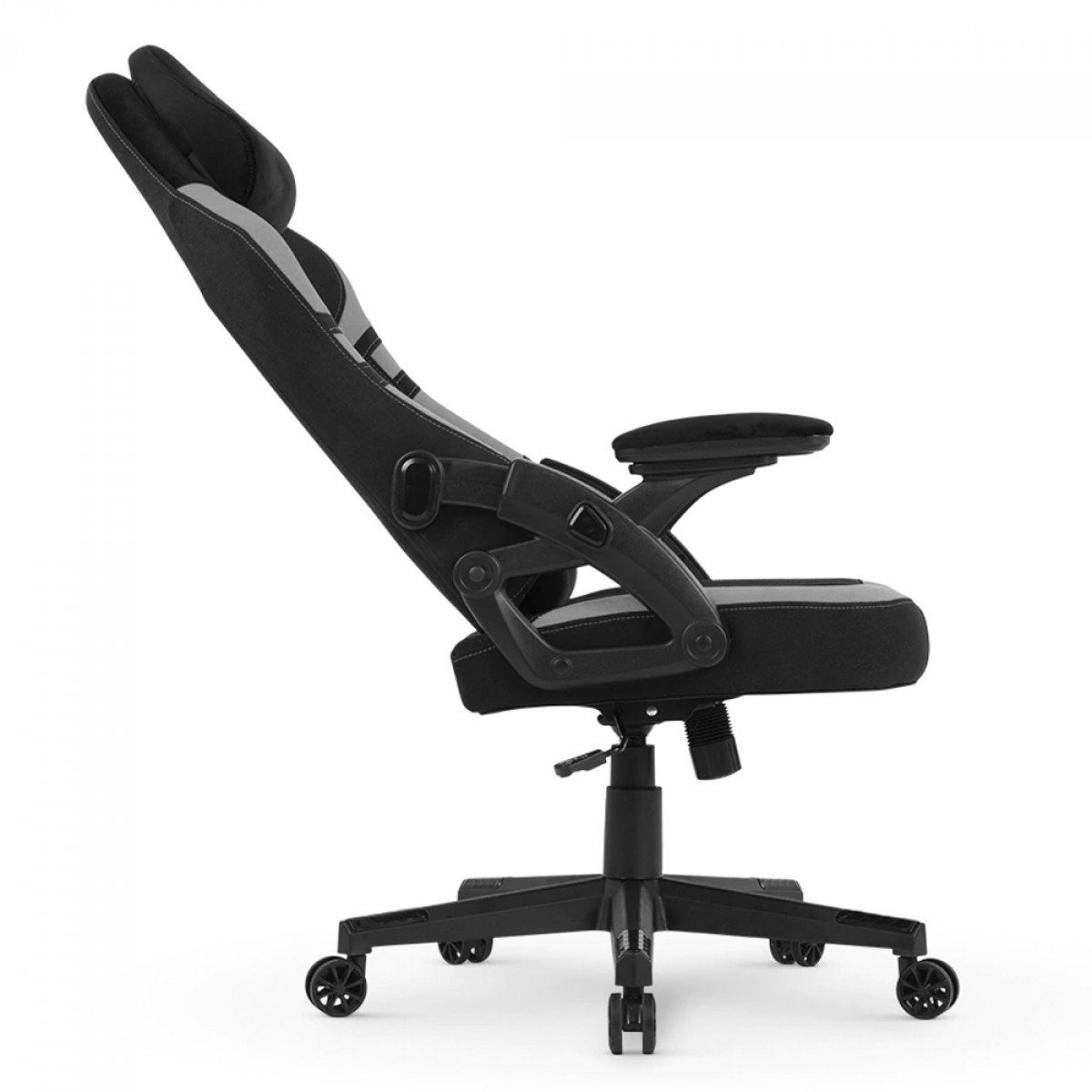 Cadeira Gamer DT3 GX, Ajustável, Tecido, Preto e Cinza, 14152-3