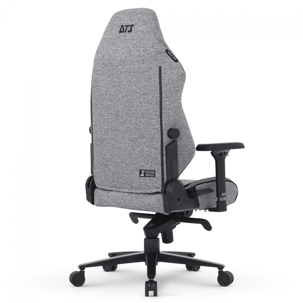Cadeira Gamer DT3 N10 XL Fabric, Ajustável, Tecido, 4D, Cinza, 14104-0