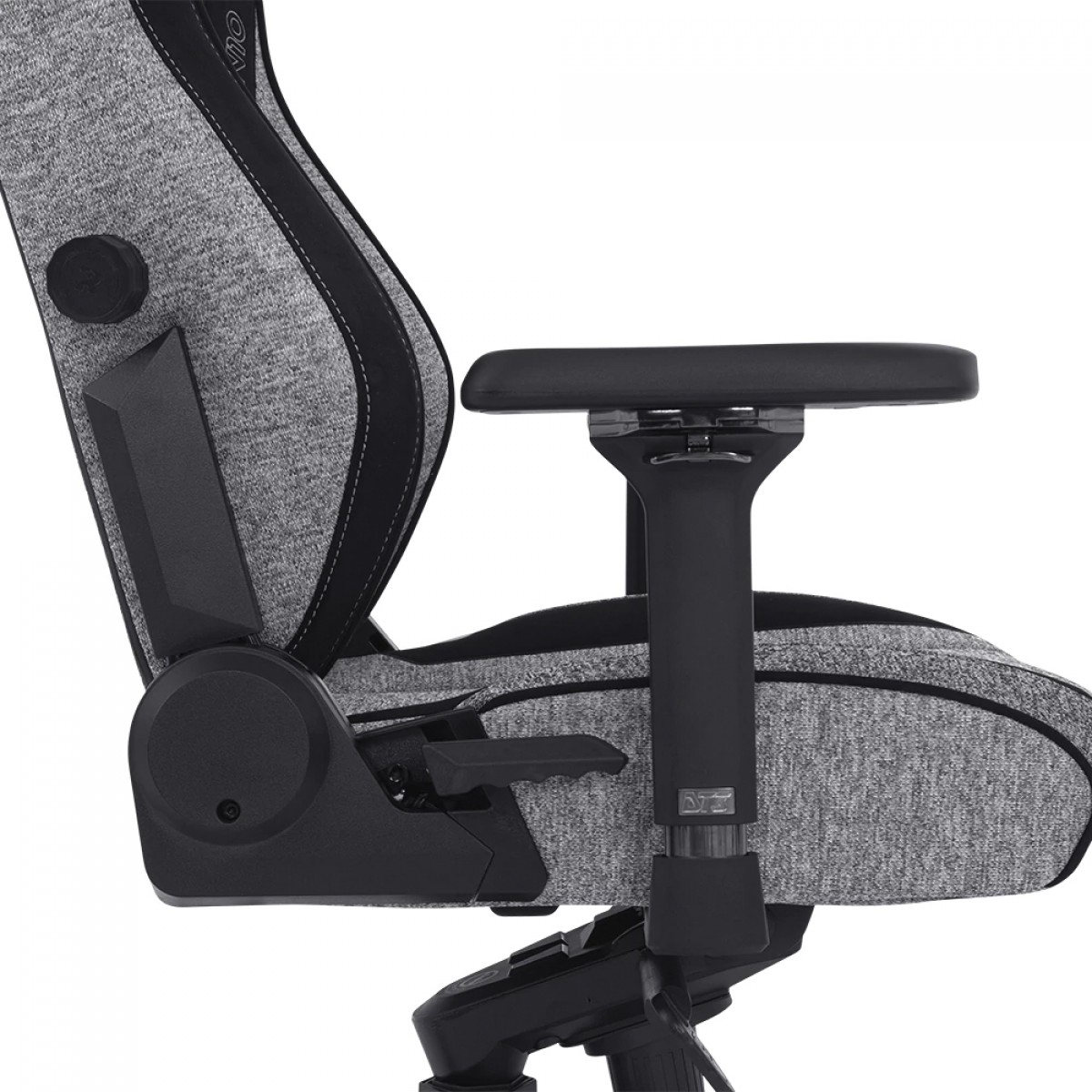 Cadeira Gamer DT3 N10 XL Fabric, Ajustável, Tecido, 4D, Cinza, 14104-0