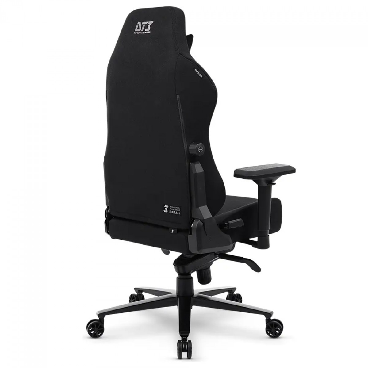 Cadeira Gamer DT3 Nero Black, Ajustável, 4D, Tecido, Preto, 13747-2