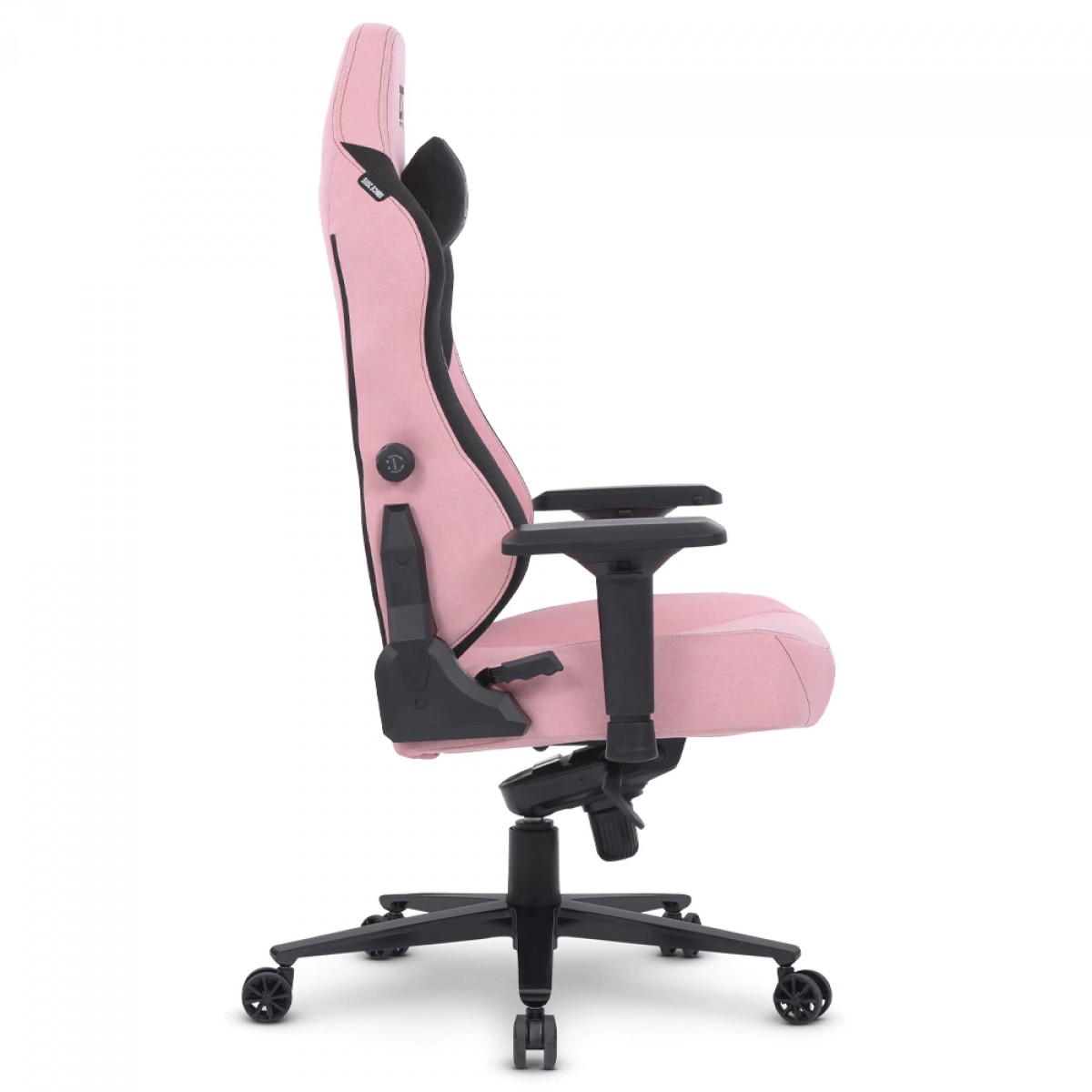 Cadeira Gamer DT3 Nero XL Bubble, Ajustável, 4D, Tecido, Rosa e Preto, 13636-9