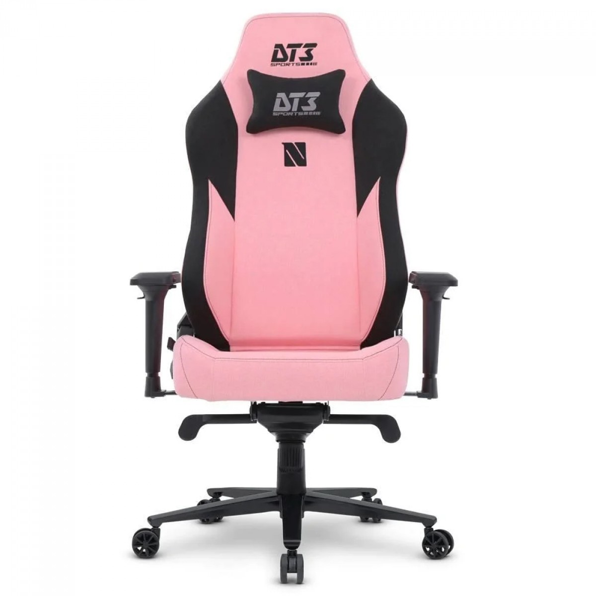 Cadeira Gamer DT3 Nero XL Bubble, Ajustável, 4D, Tecido, Rosa e Preto, 13636-9