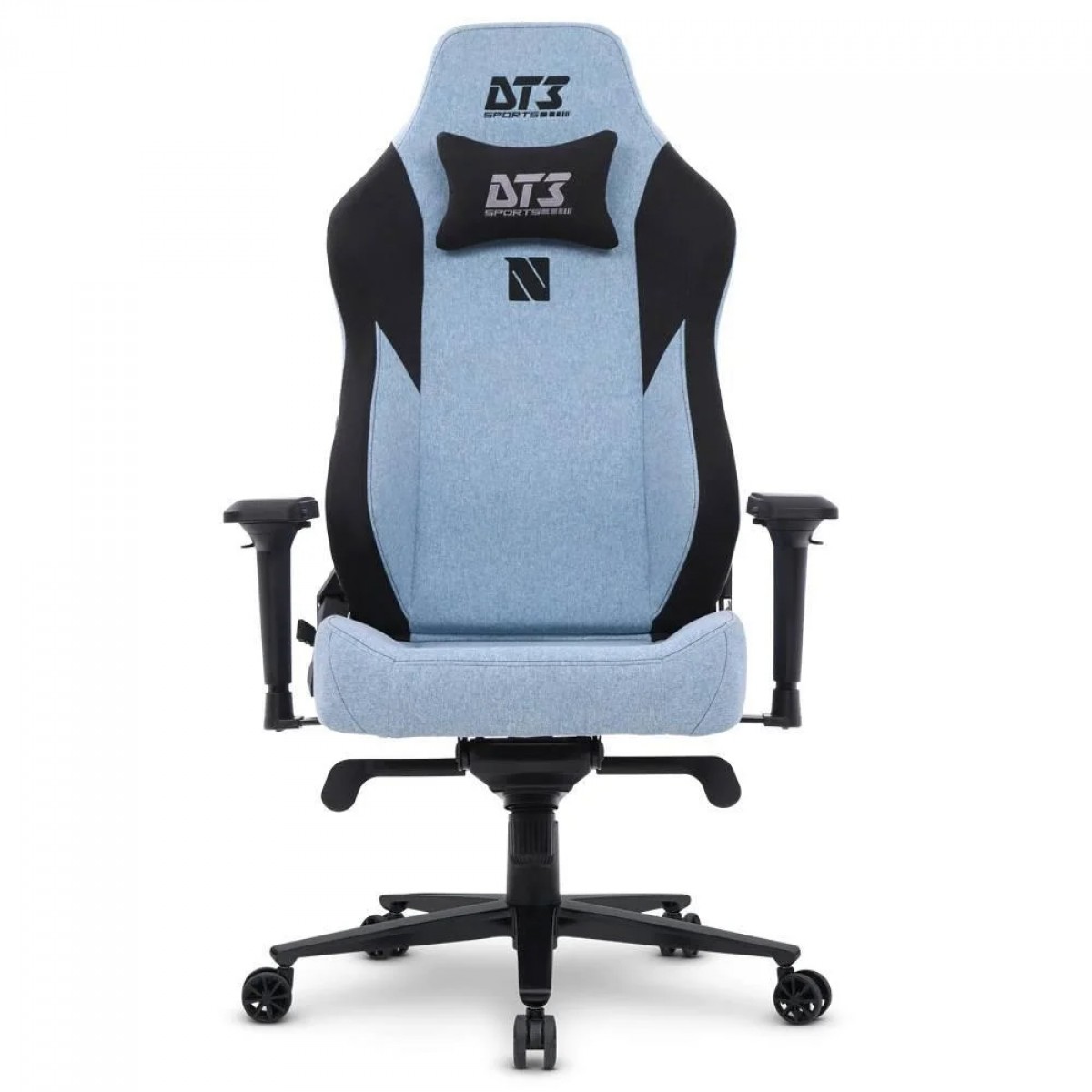 Cadeira Gamer DT3 Nero XL Cloud, Ajustável, 4D, Tecido, Azul e Preto, 13637-0