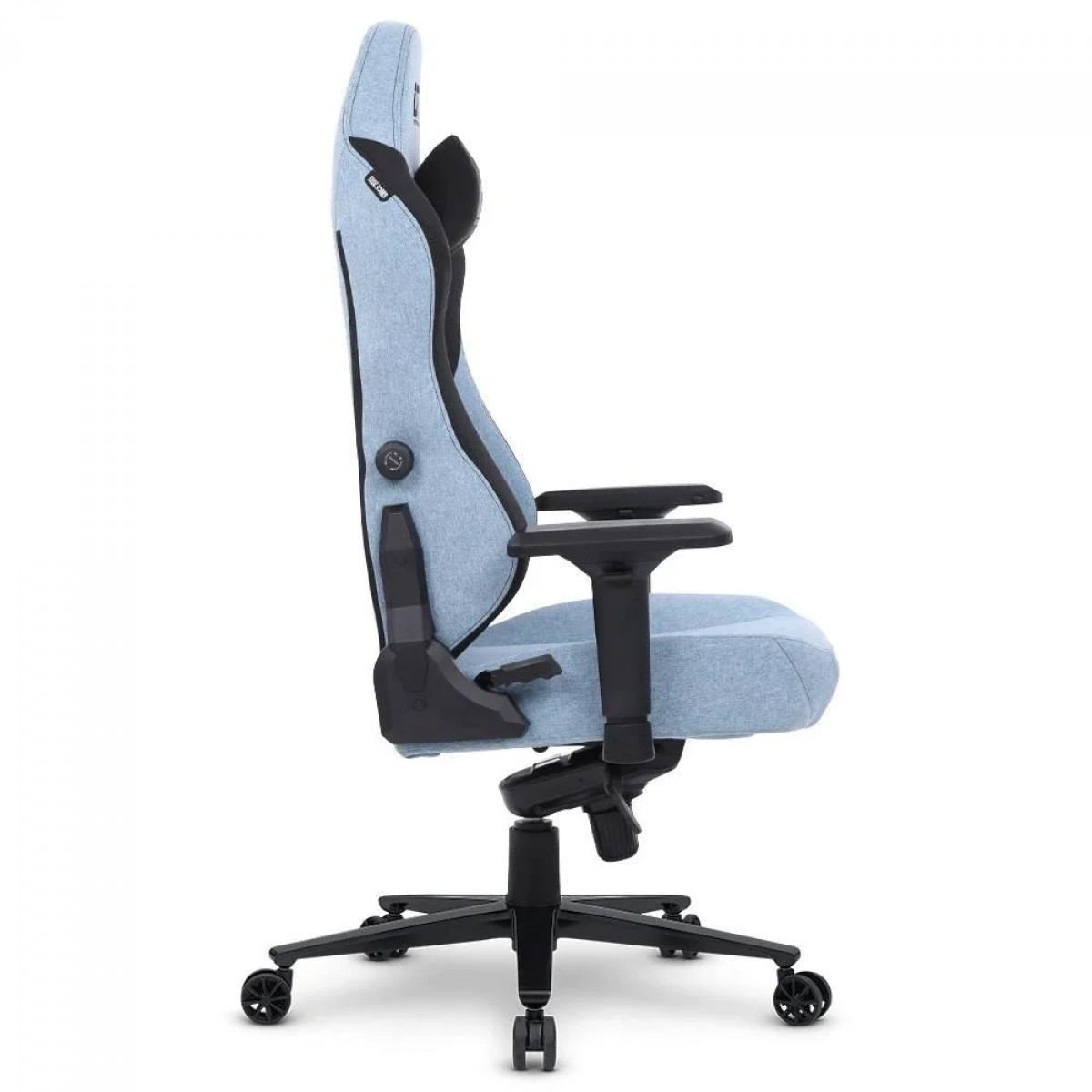 Cadeira Gamer DT3 Nero XL Cloud, Ajustável, 4D, Tecido, Azul e Preto, 13637-0