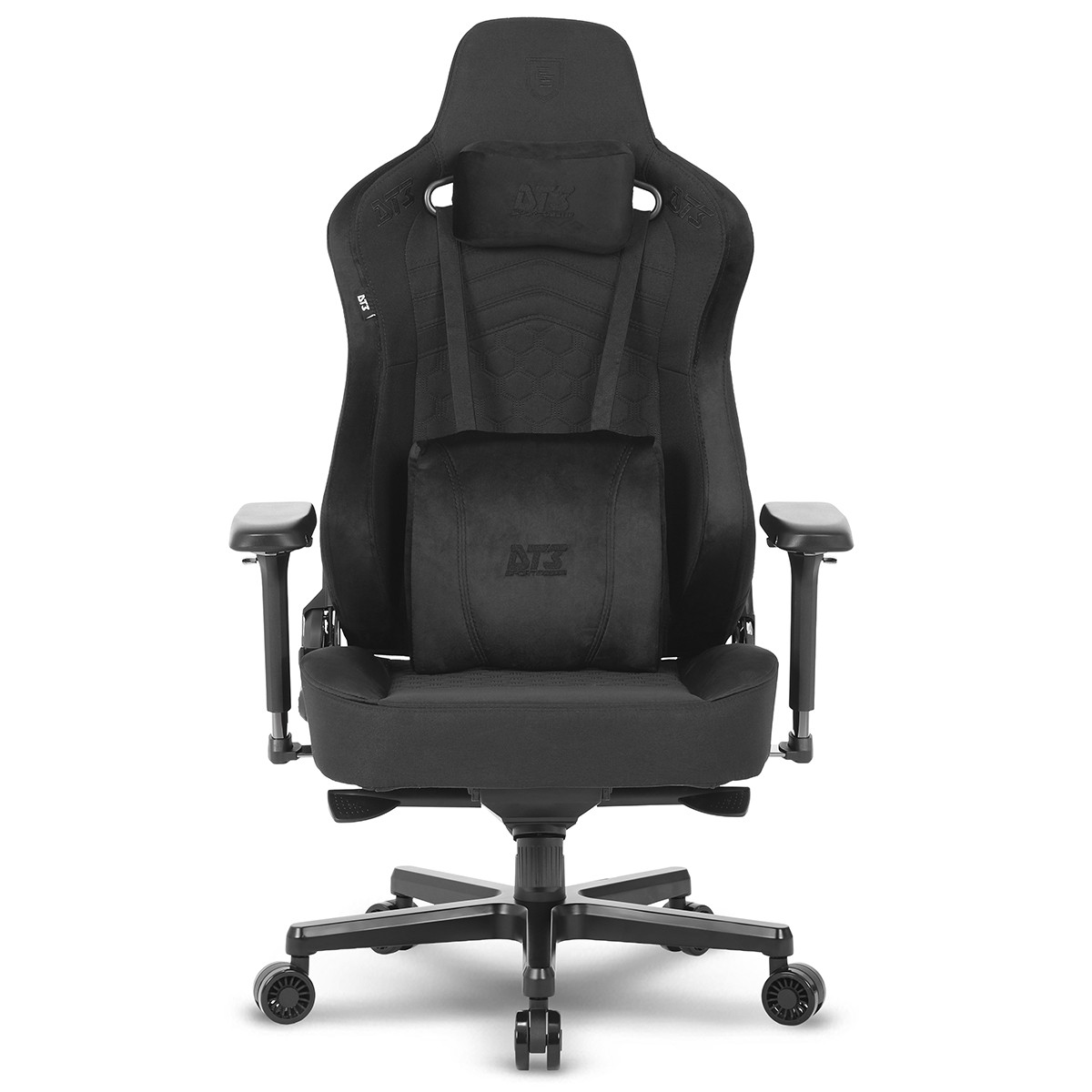 Cadeira Gamer DT3 Rhino, Ajustável, Tecido, All Black, 14666-3