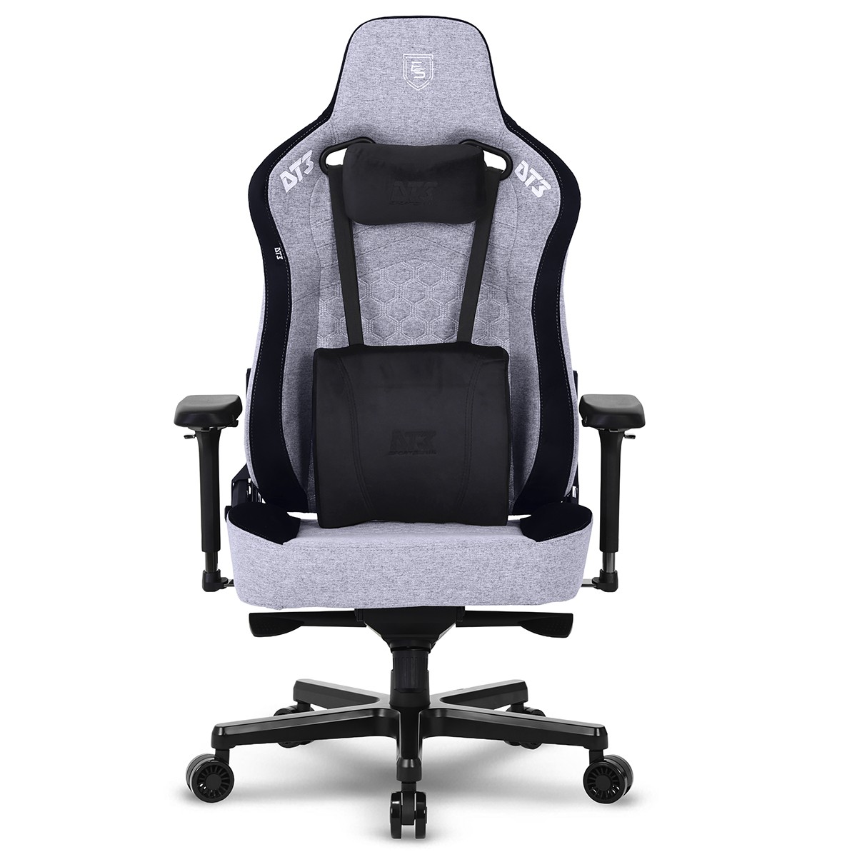 Cadeira Gamer DT3 Rhino, Ajustável, Tecido, Ashen, 13341-2