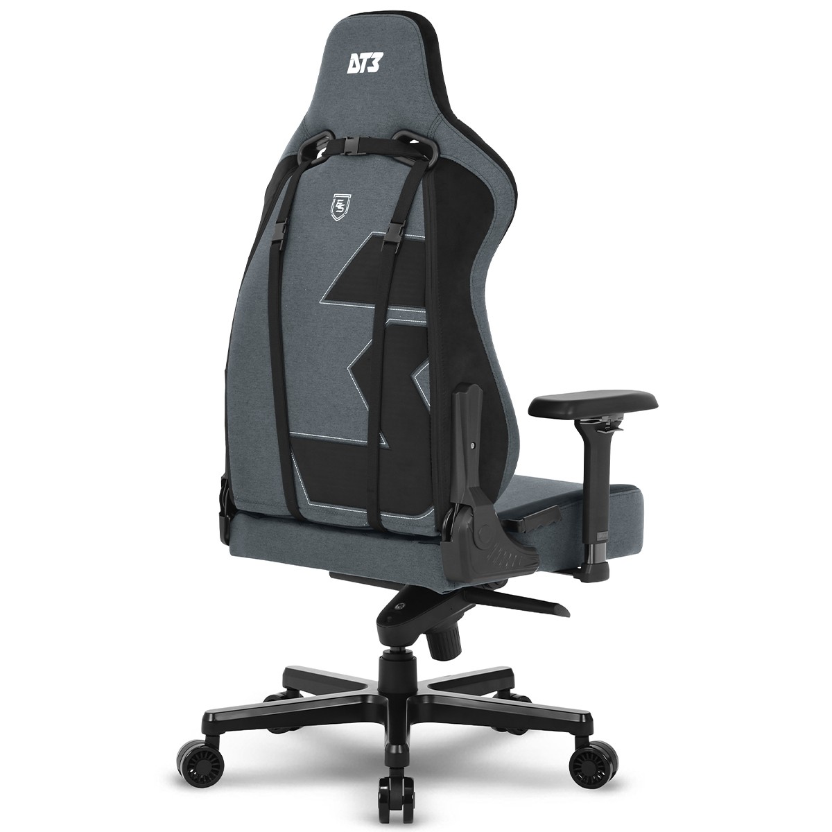 Cadeira Gamer DT3 Rhino, Ajustável, Tecido, Space Grey, 13242-2