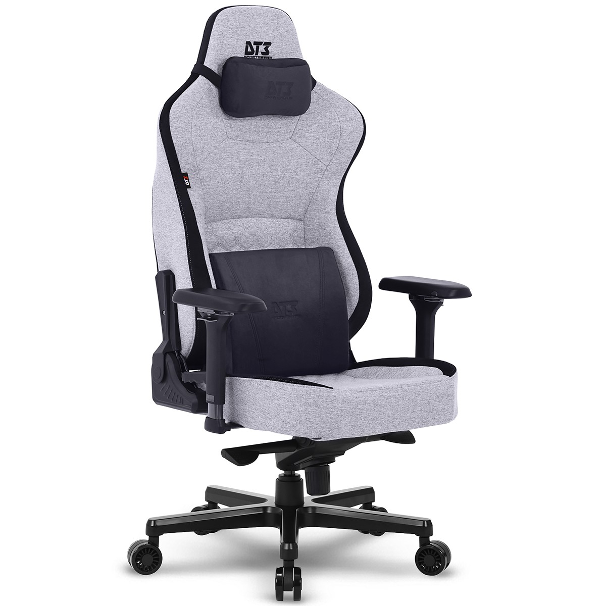 Cadeira Gamer DT3 Royce, Ajustável, Tecido, Ashen, 13340-1