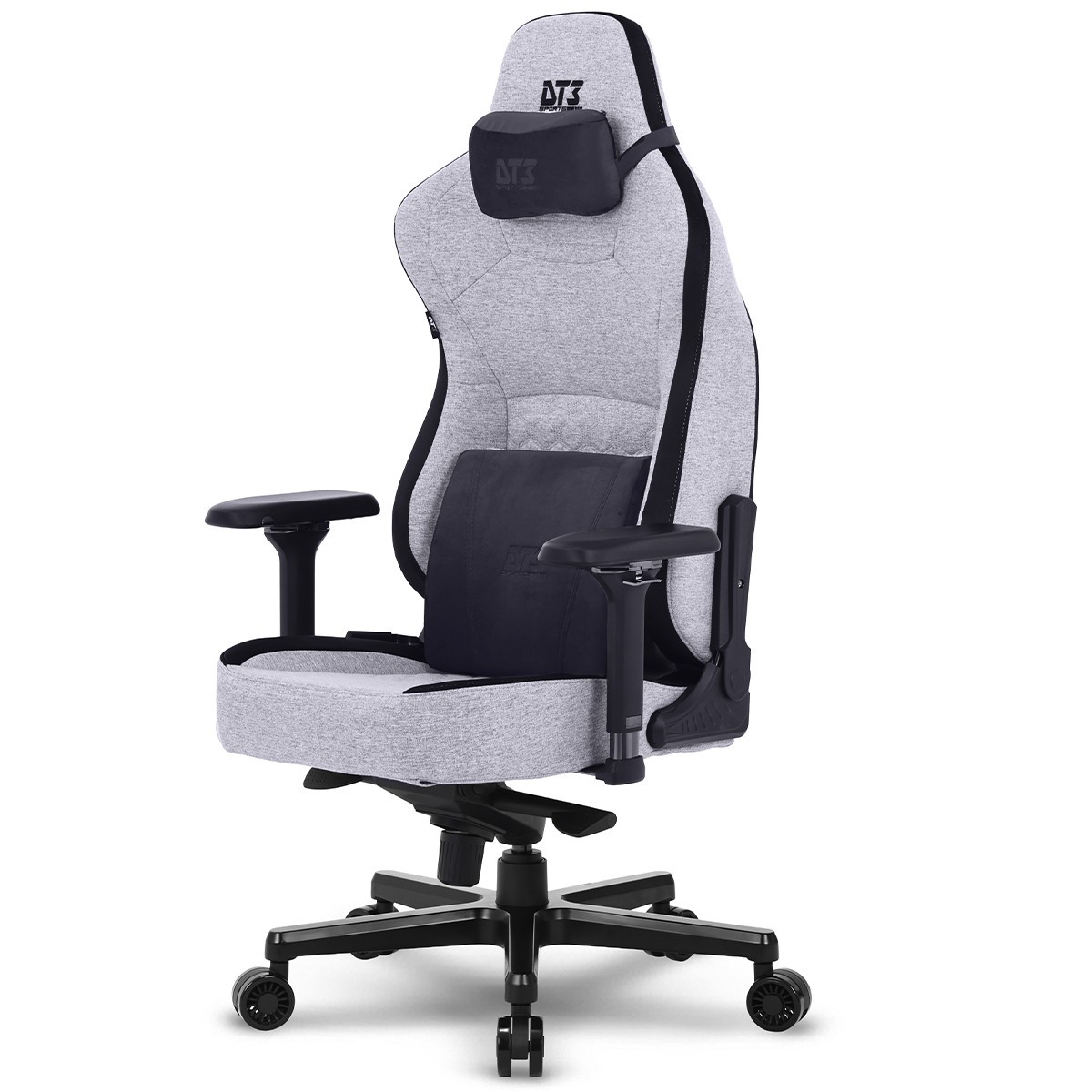 Cadeira Gamer DT3 Royce, Ajustável, Tecido, Ashen, 13340-1