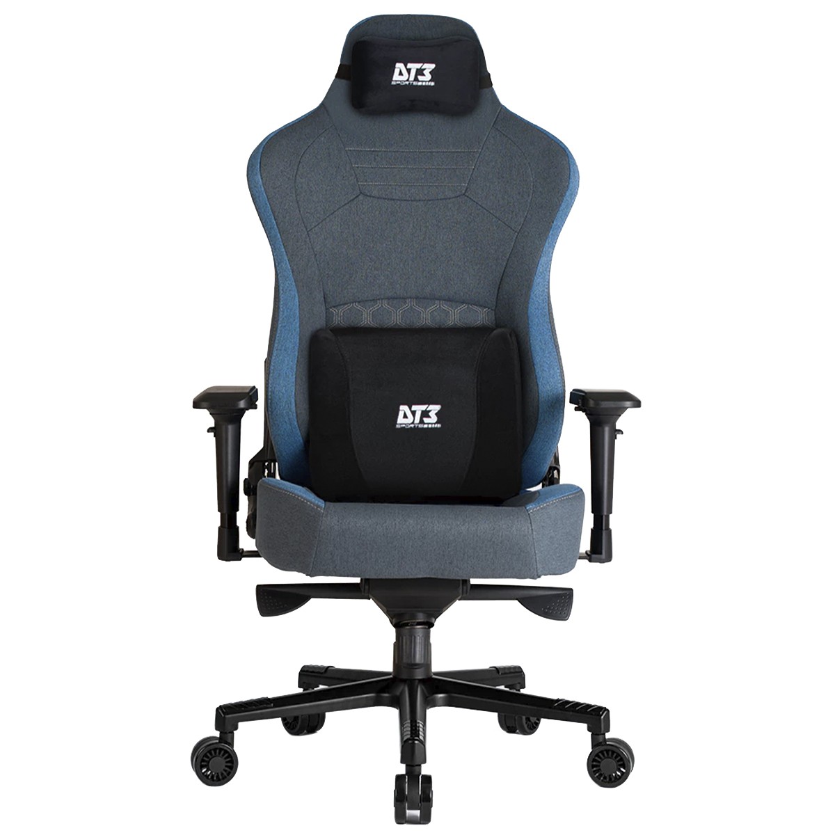 Cadeira Gamer DT3 Royce, Ajustável, Tecido, Navy Blue, 11914-6