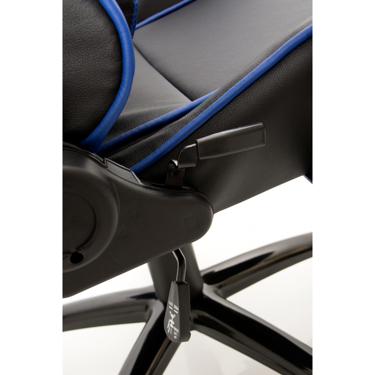 Cadeira Gamer DT3Sports Mizano, Black-Blue