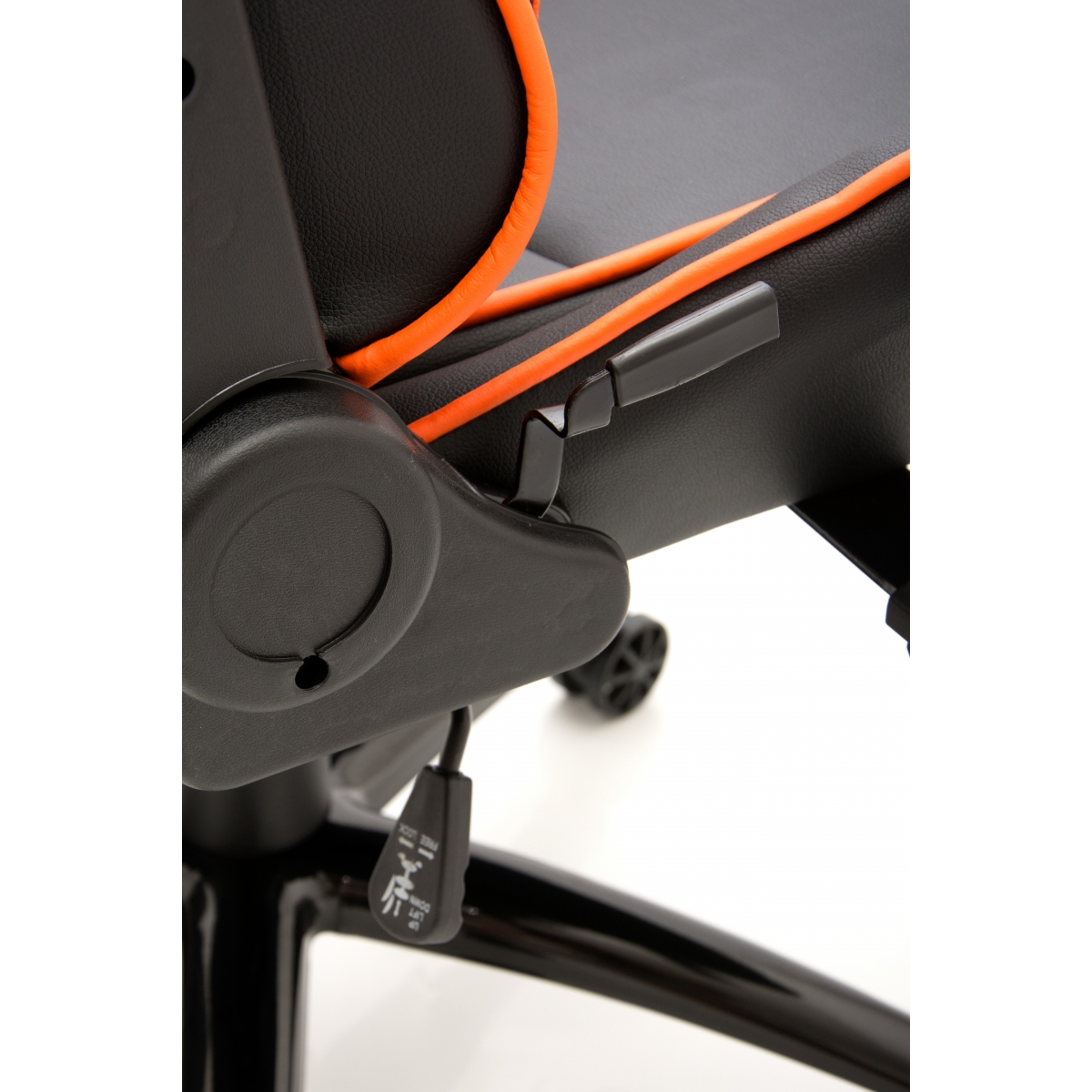 Cadeira Gamer DT3Sports Mizano, Black-Orange