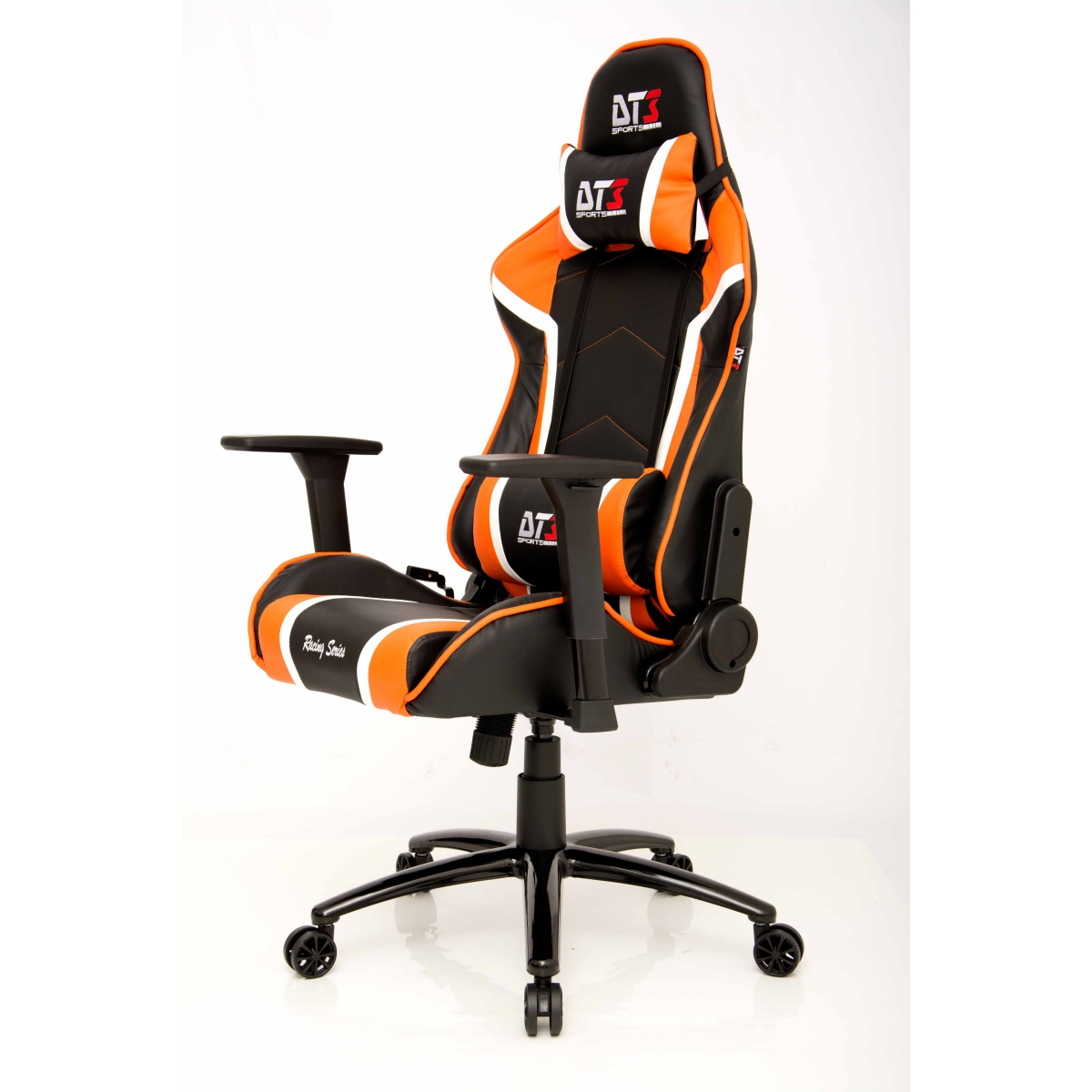 Cadeira Gamer DT3Sports Modena, Black-Orange