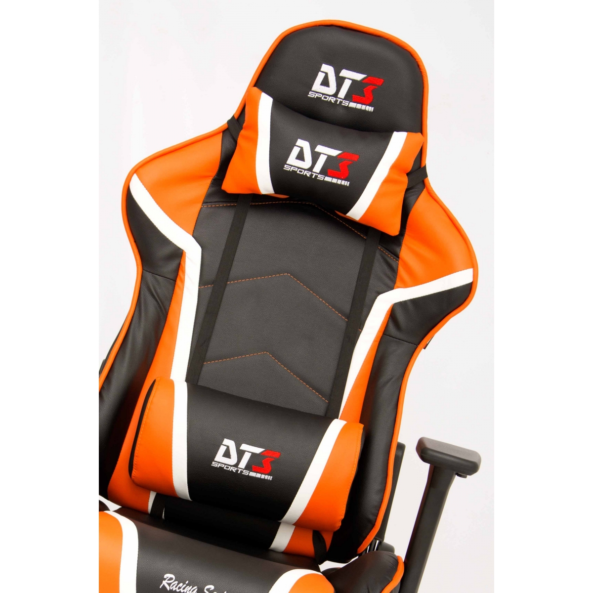 Cadeira Gamer DT3Sports Modena, Black-Orange