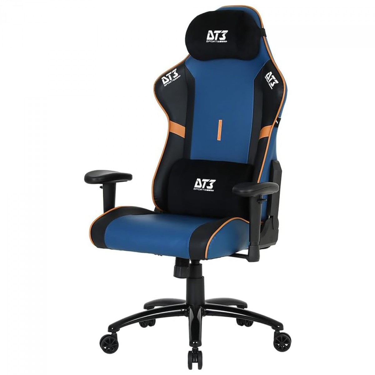 Cadeira Gamer DT3 Tanoshii v2, Ajustável, PU, Azul e Preto, 13435-6
