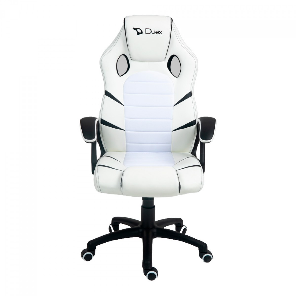 Cadeira Gamer Duex DX9002WB, Branco e Preto