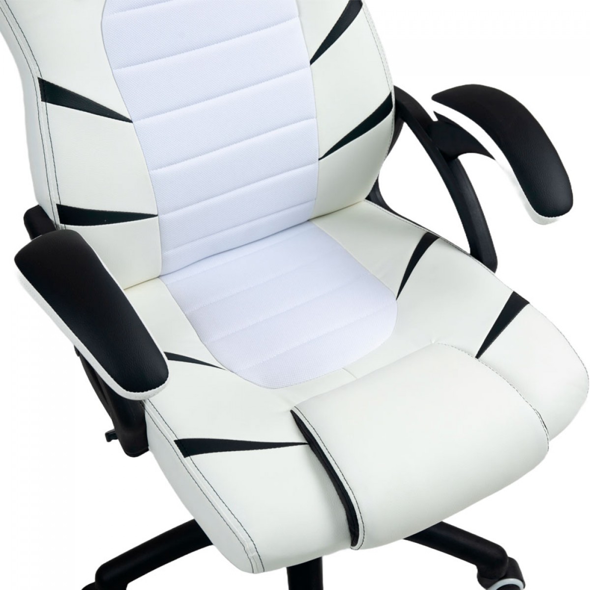 Cadeira Gamer Duex DX9002WB, Branco e Preto