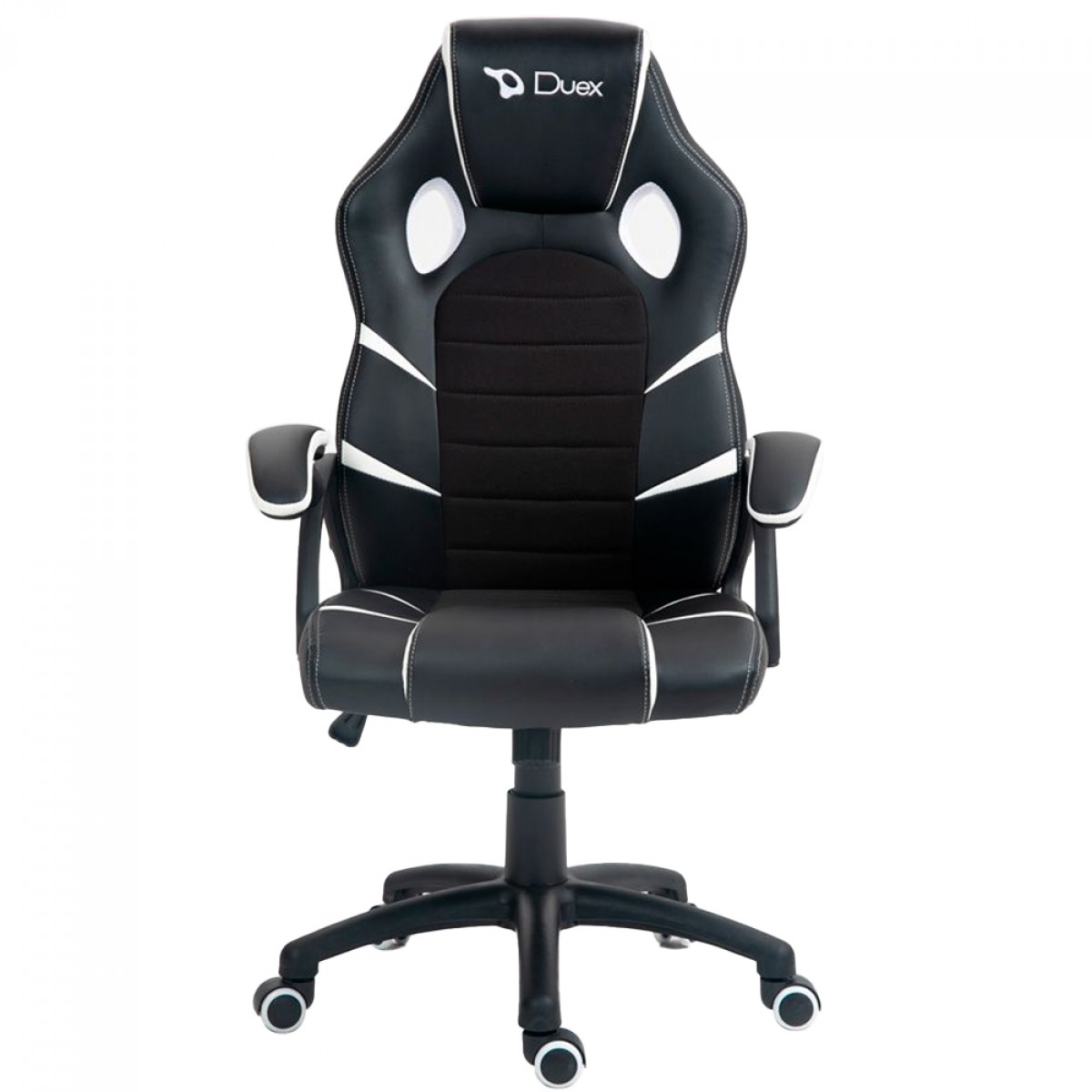 Cadeira Gamer Duex Infinite Boost DX9002BKW, Ajustável, Preto e Branco