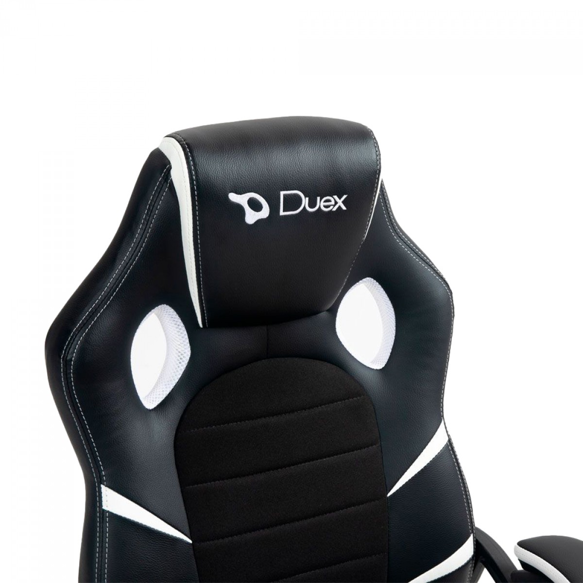 Cadeira Gamer Duex Infinite Boost DX9002BKW, Ajustável, Preto e Branco