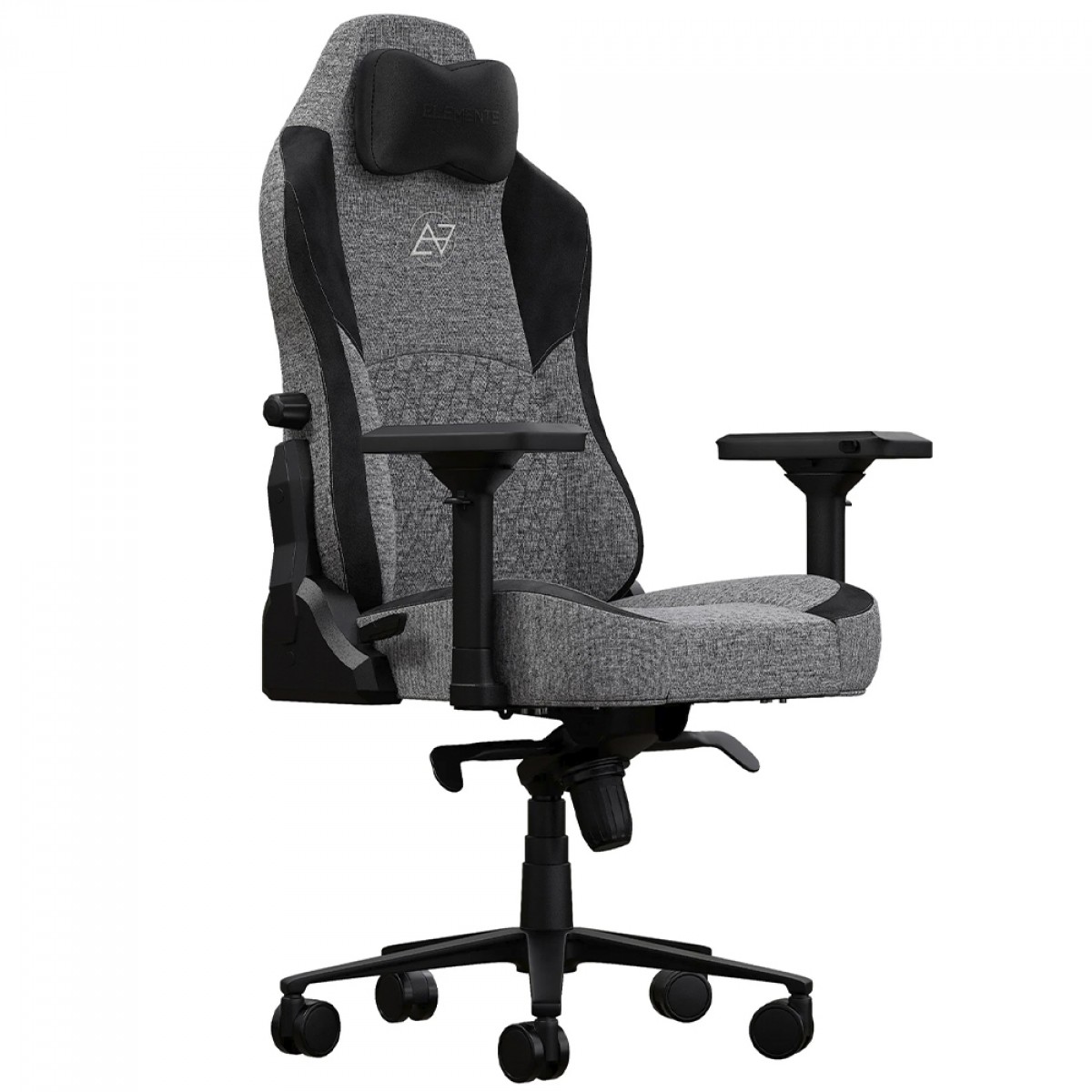 Cadeira Gamer Elements Lunari Fearless, Reclinável, 4D, Cinza