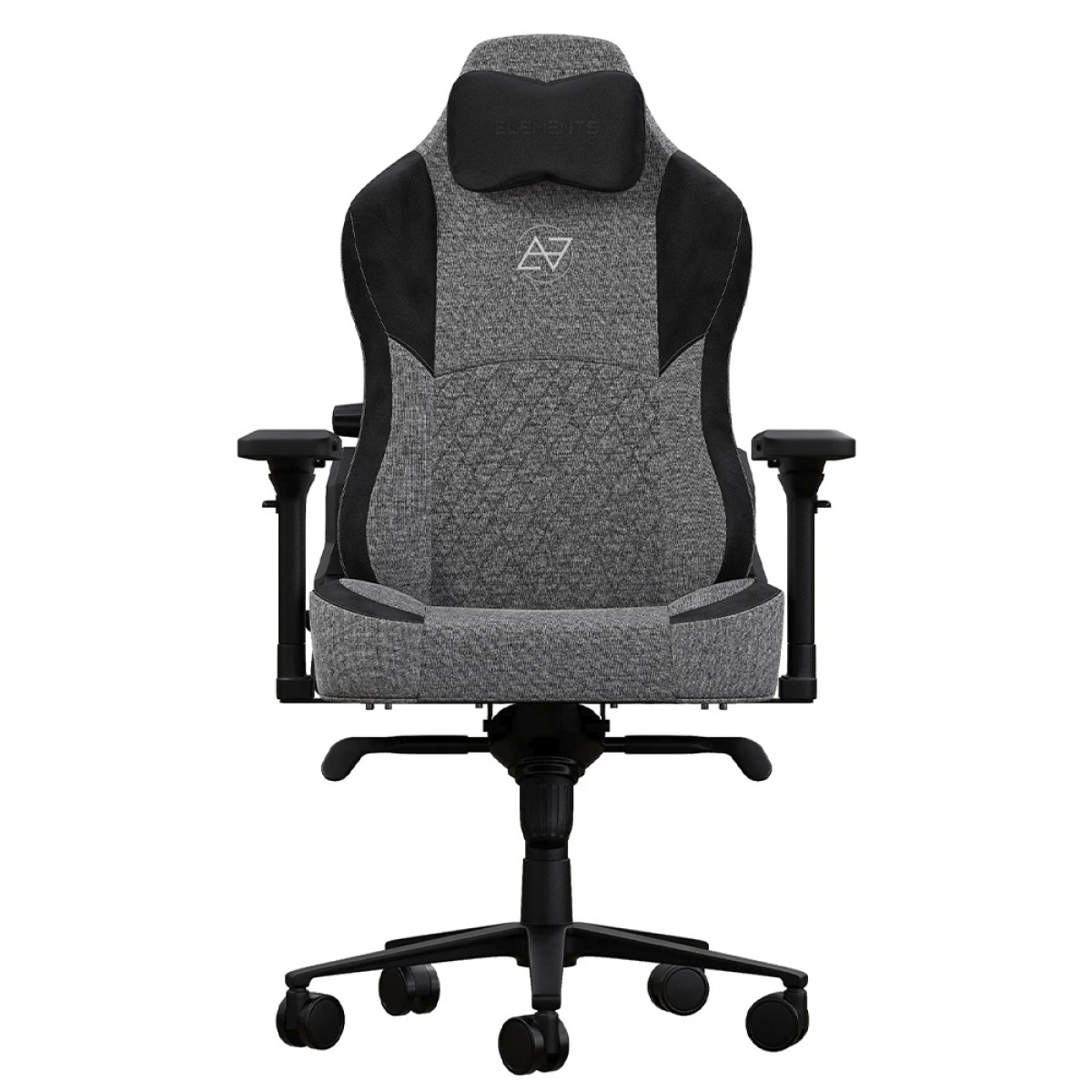 Cadeira Gamer Elements Lunari Fearless, Reclinável, 4D, Cinza