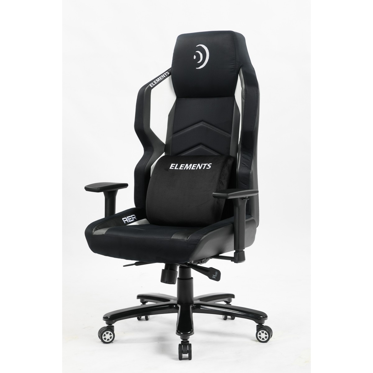 Cadeira Gamer Elements Magna AER, Reclinável, Black-White