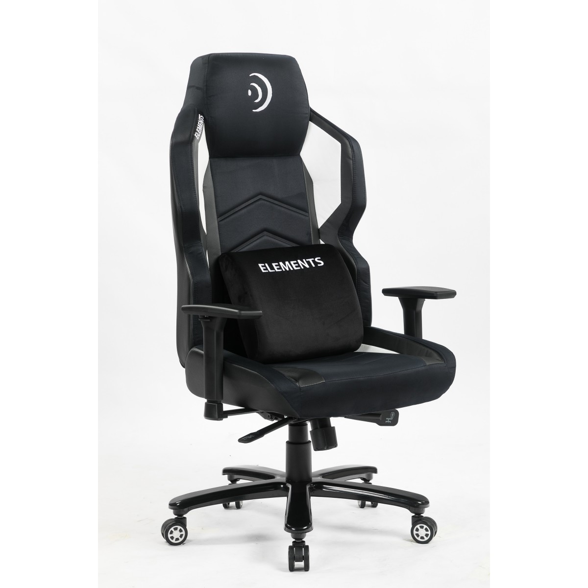 Cadeira Gamer Elements Magna AER, Reclinável, Black-White