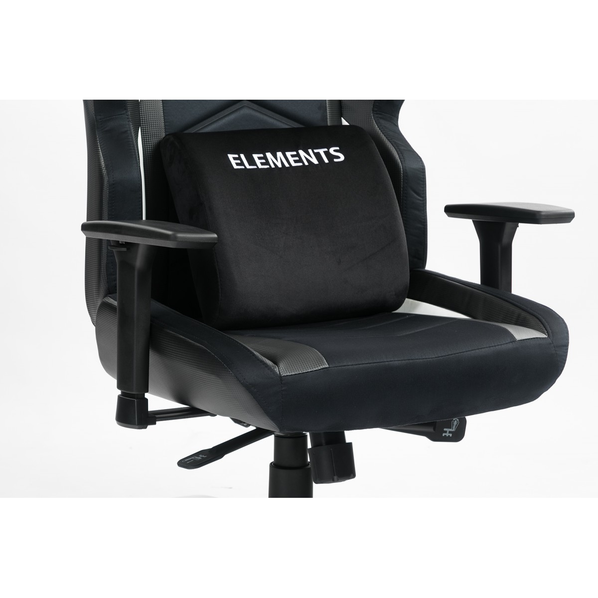 Cadeira Gamer Elements Magna AER, Reclinável, Black-White