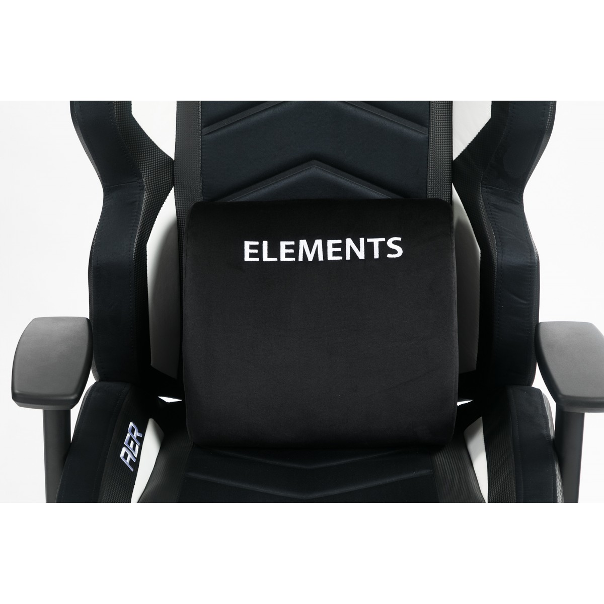 Cadeira Gamer Elements Magna AER, Reclinável, Black-White