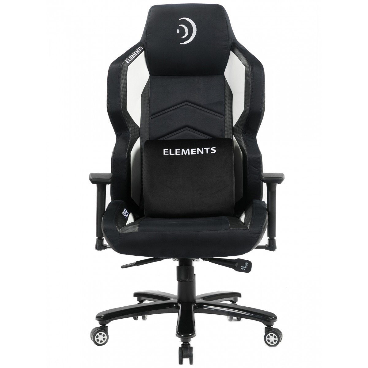 Cadeira Gamer Elements Magna AER, Reclinável, Black-White