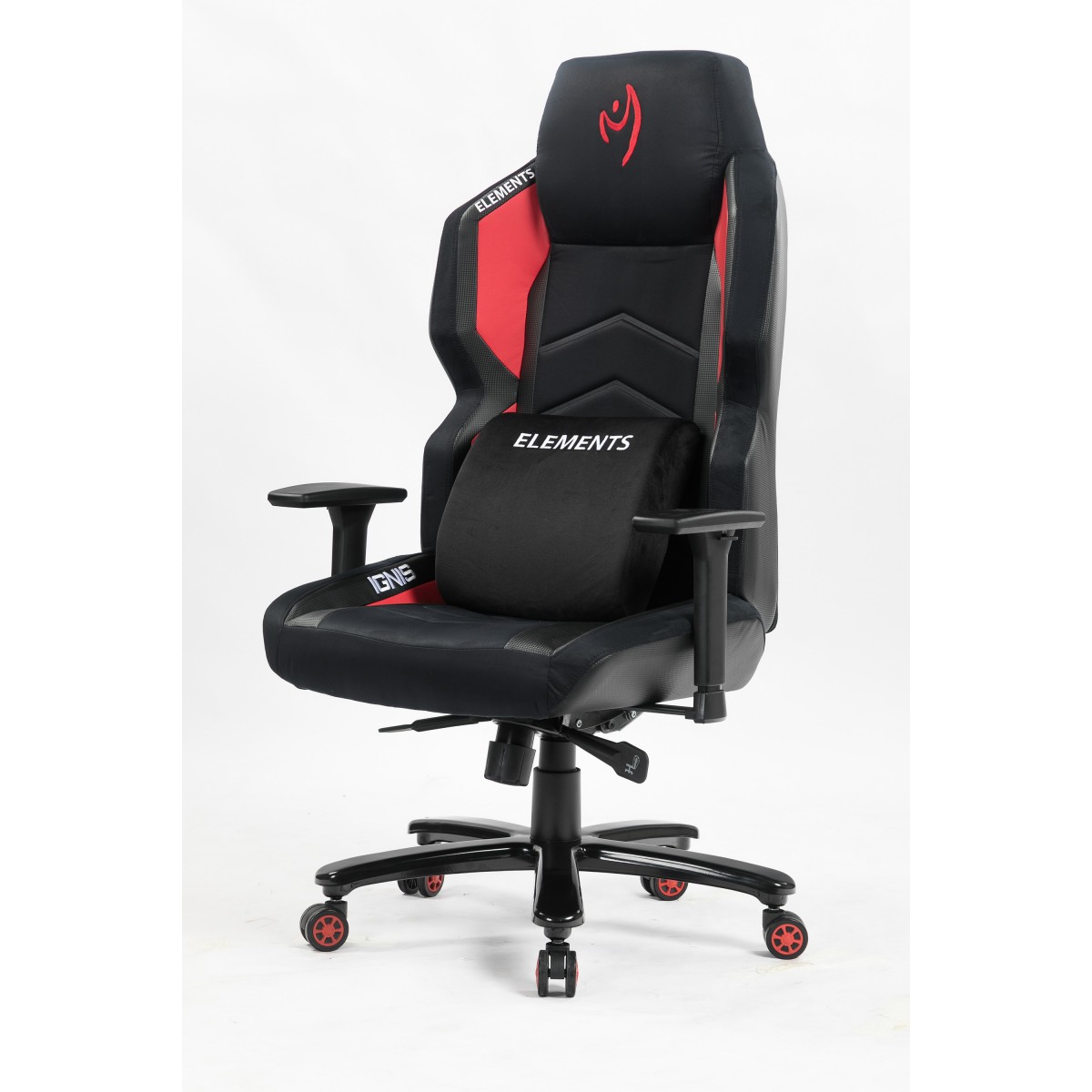 Cadeira Gamer Elements Magna IGNIS, Reclinável, Black-Red