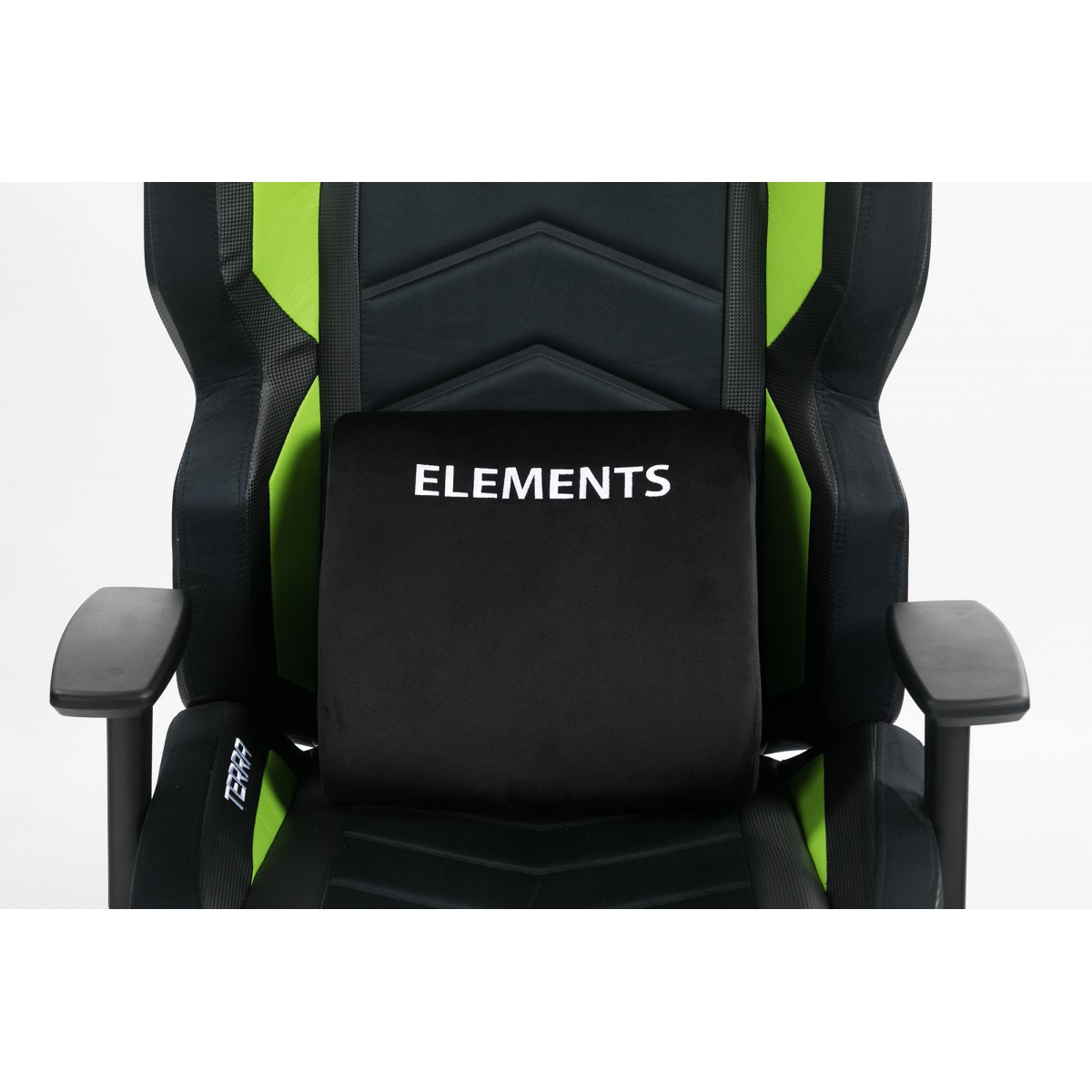 Cadeira Gamer Elements Magna TERRA, Reclinável, Black-Green