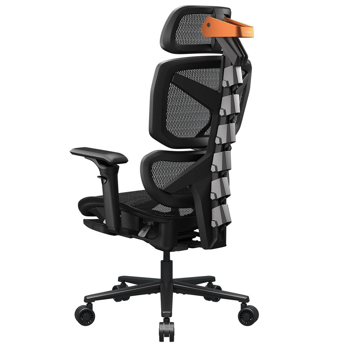 Cadeira Gamer Ergonômica Cougar Terminator Air, Reclinável, 3D, Mesh, Preto, 3MTARORB.0001