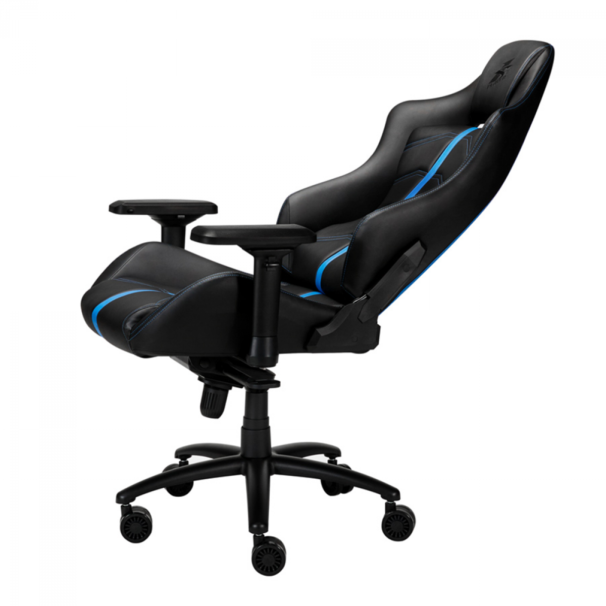 Cadeira Gamer FirstPlayer XI, Reclinável, Black and Blue