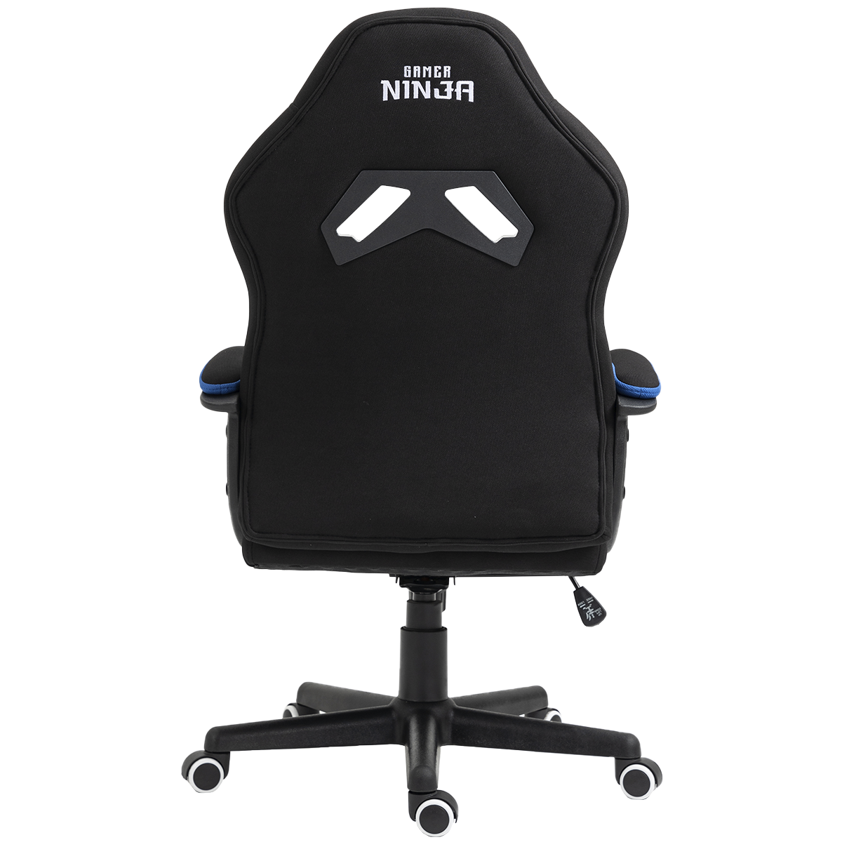 Cadeira Gamer Ninja Genin, Tecido, Preta e Azul