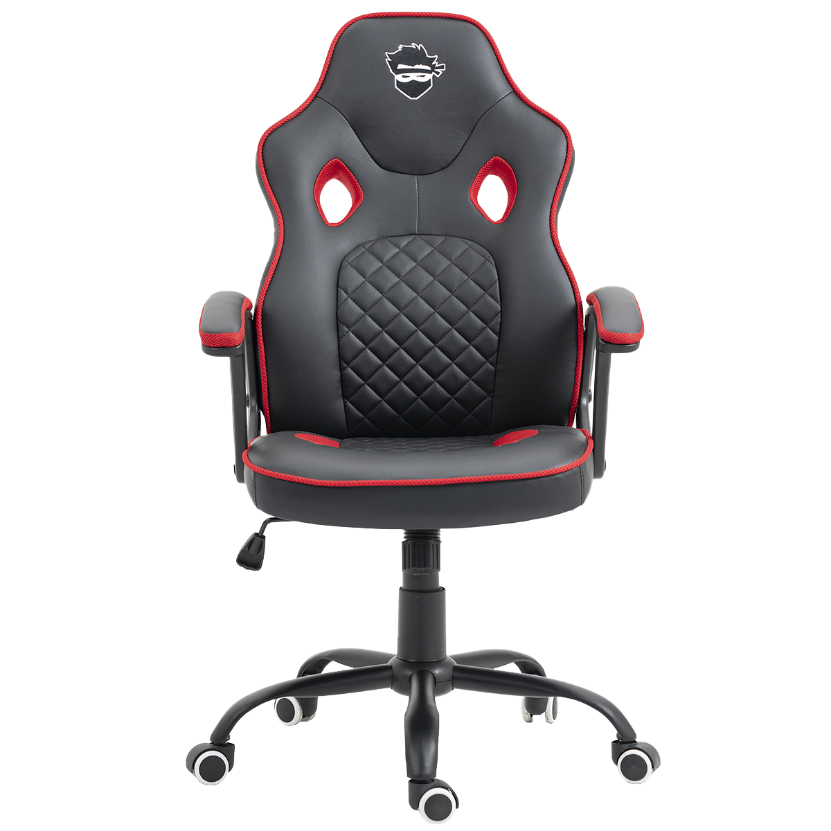 Cadeira Gamer Ninja Kaeru, Preto e Vermelho