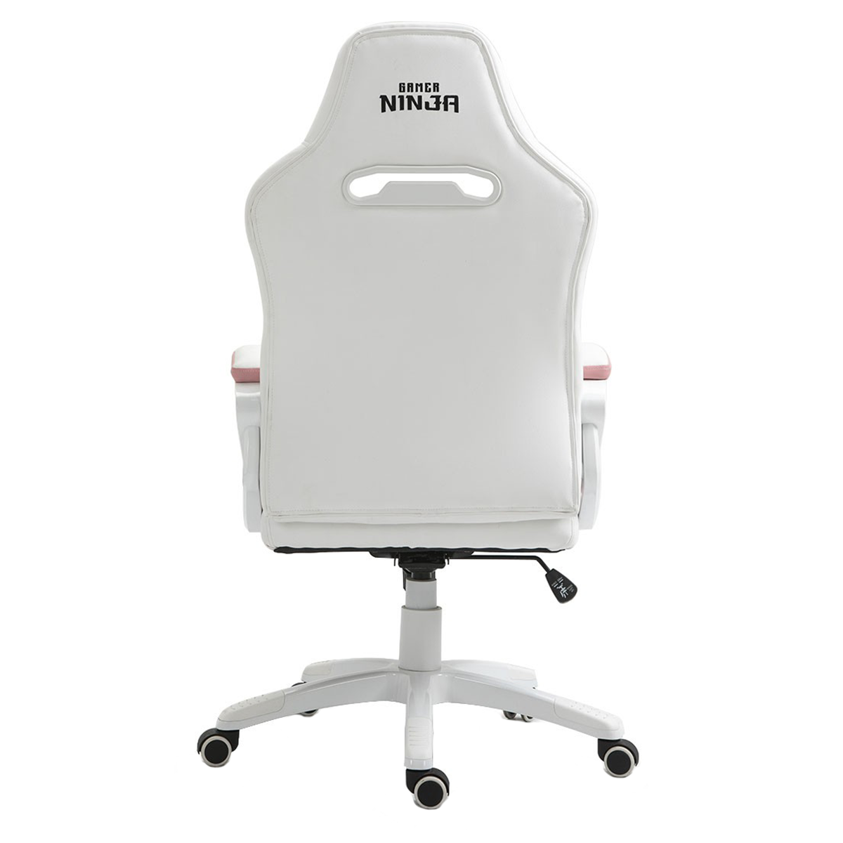 Cadeira Gamer Ninja Kage, Branco e Rosa