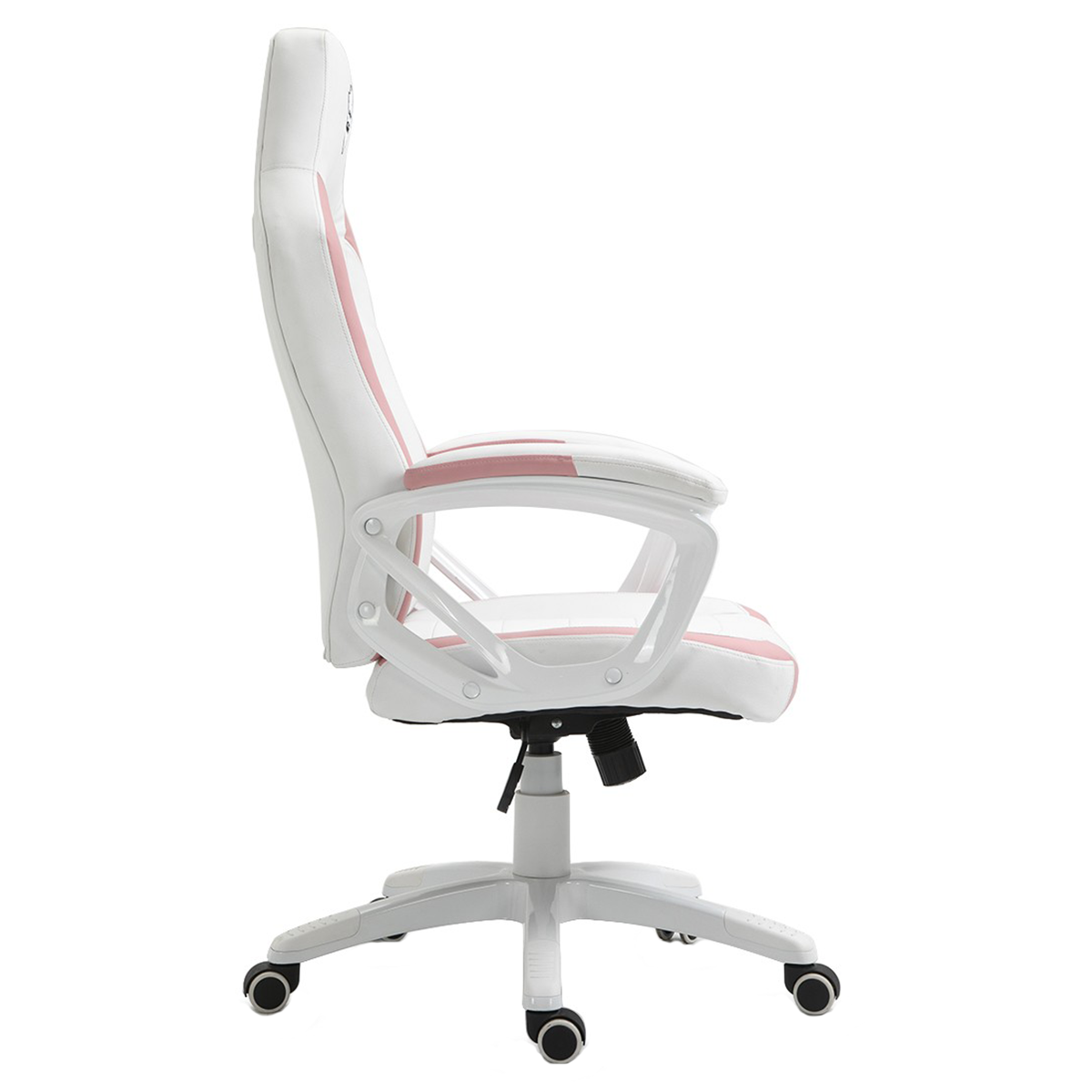 Cadeira Gamer Ninja Kage, Branco e Rosa