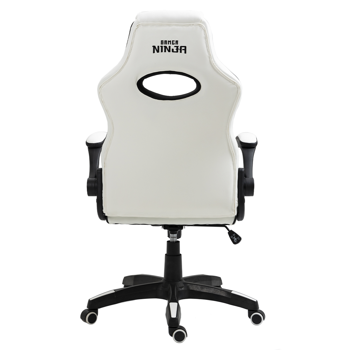 Cadeira Gamer Ninja Light, Branco e Preto