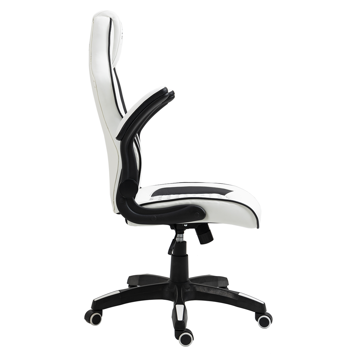 Cadeira Gamer Ninja Light, Branco e Preto