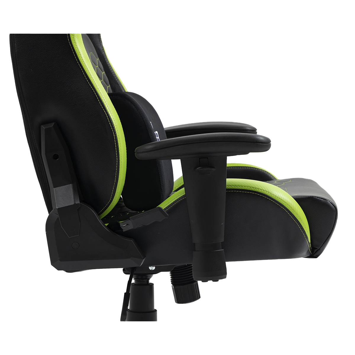 Cadeira Gamer Ninja Mamba, Reclinável, Preto e Verde