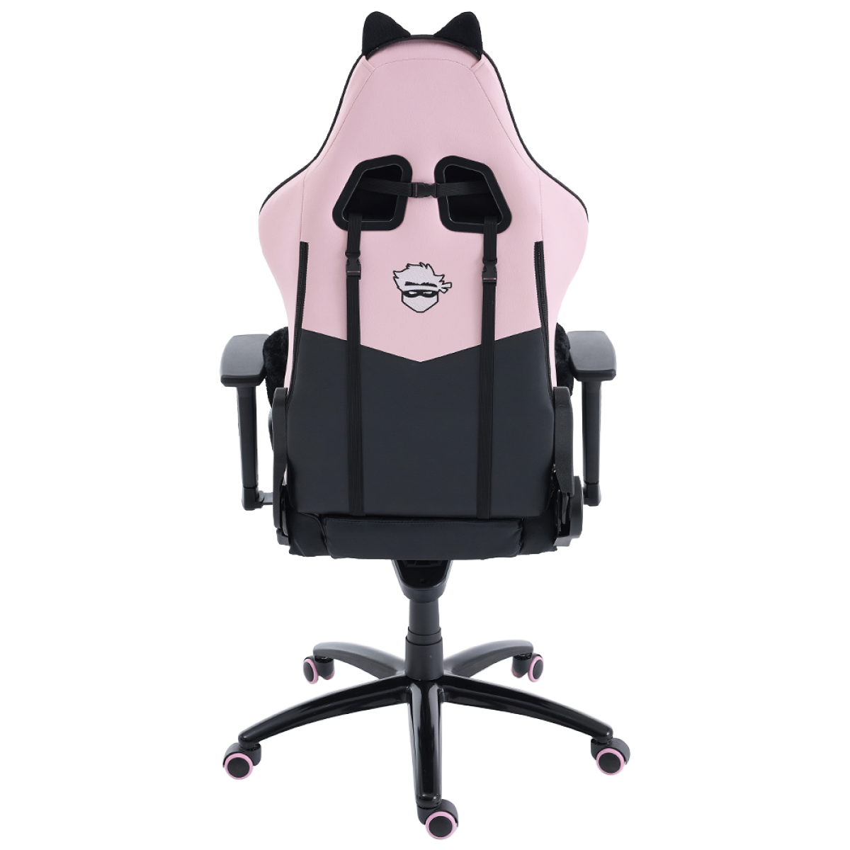 Cadeira Gamer Ninja MewMew Pro Edition, Reclinável, 3D, Black e Pink, GN-CH-MPR3DBPL