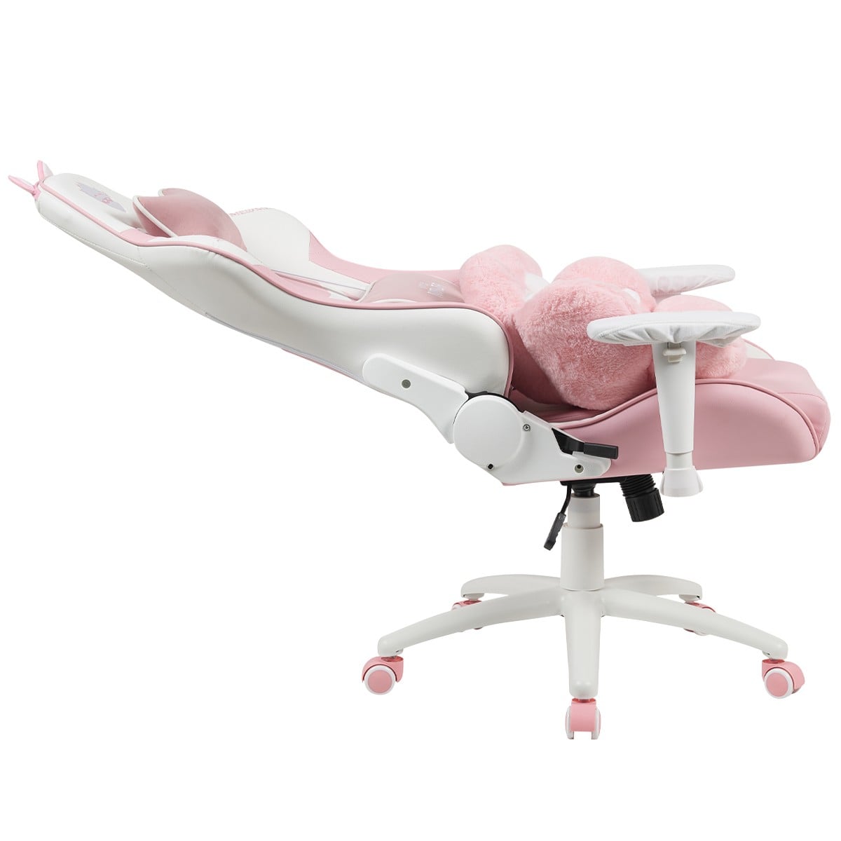 Cadeira Gamer Ninja MewMew Pro Edition, Reclinável, 3D, Rosa e Branco, GN-CH-MPR3DPWL