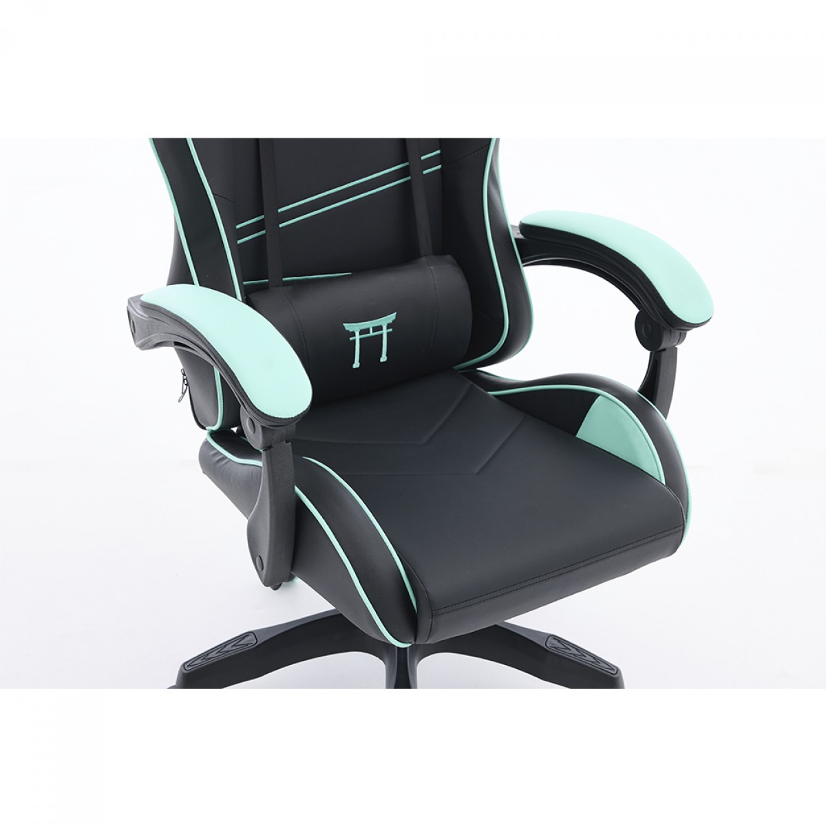 Cadeira Gamer Ninja Yako, Reclinável, Preta e Verde, GN-CH-YKR0DBGL