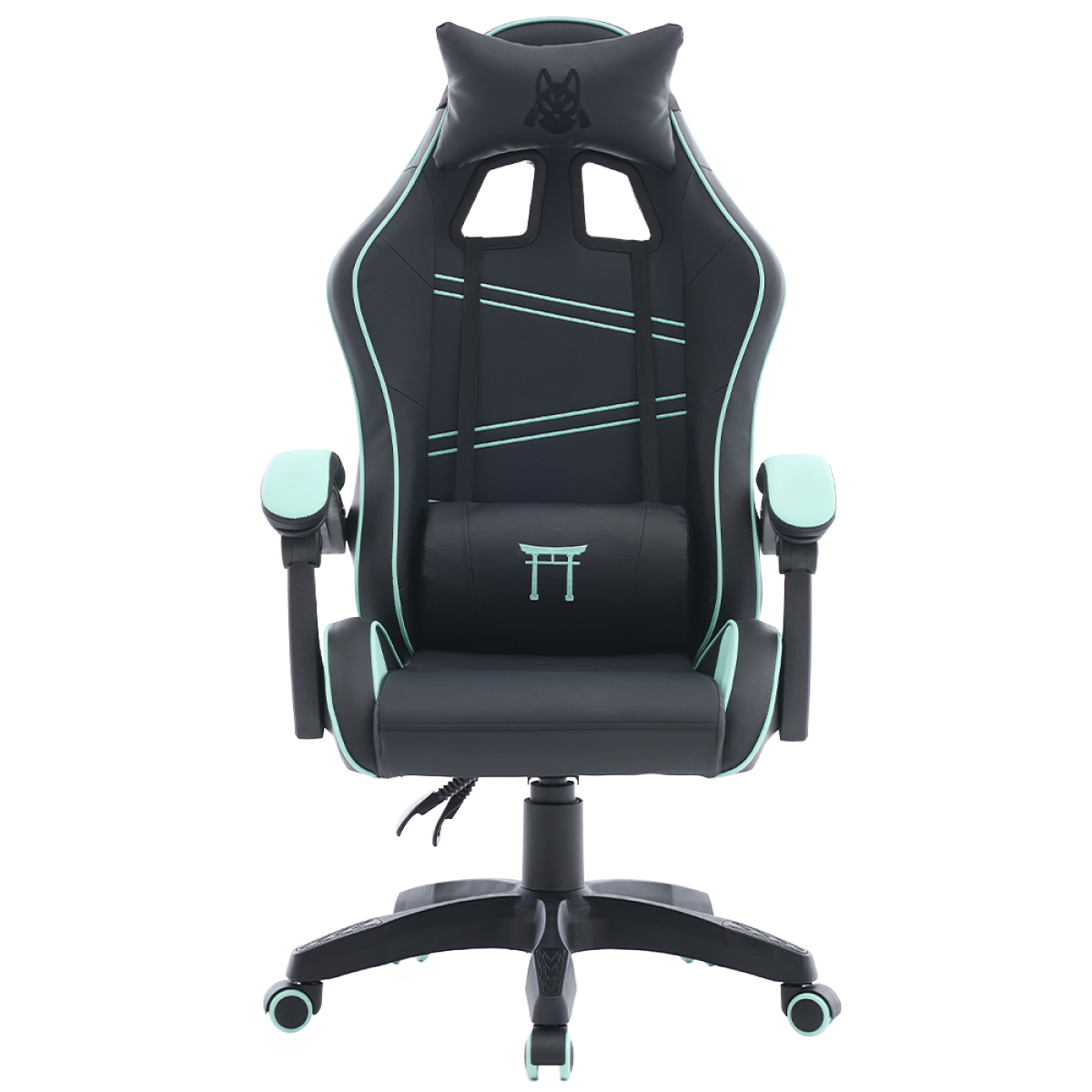 Cadeira Gamer Ninja Yako, Reclinável, Preta e Verde, GN-CH-YKR0DBGL