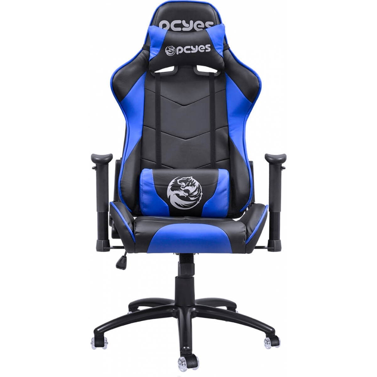 Cadeira Gamer PCYes Mad Racer V8, Black-Blue, MADV8AZGL