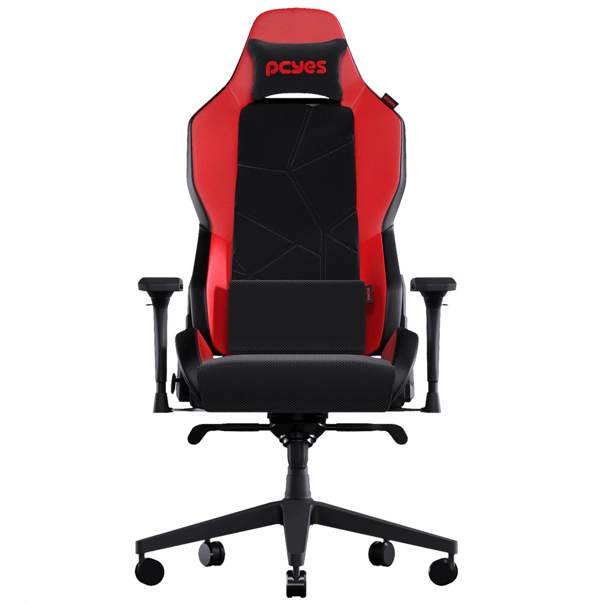 Cadeira Gamer PCYES Sentinel, Ergonomica, 4D, Red Magma, PCSTL-VM