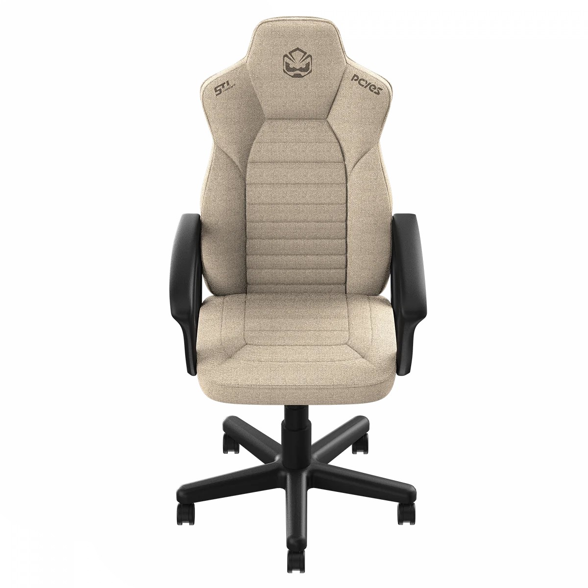 Cadeira Gamer PCYES STI Comfort, Kalahari, Tecido, Bege, PCSTI-KR