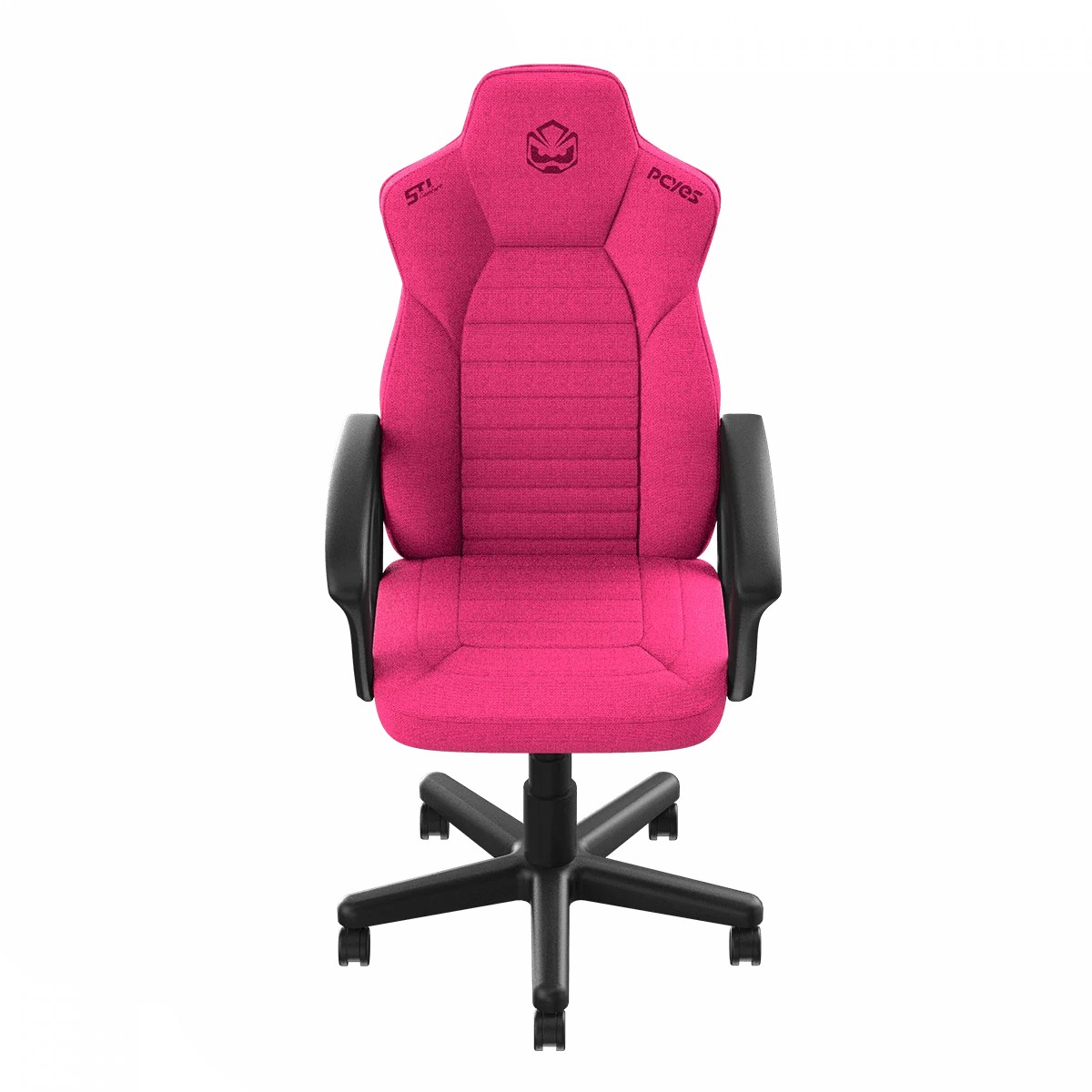 Cadeira Gamer PCYES STI Comfort Lótus, Tecido, Rosa, PCSTI-LT